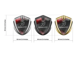 Hamann Emblem Silikon Abzeichen Luxus Design Legierung Kante